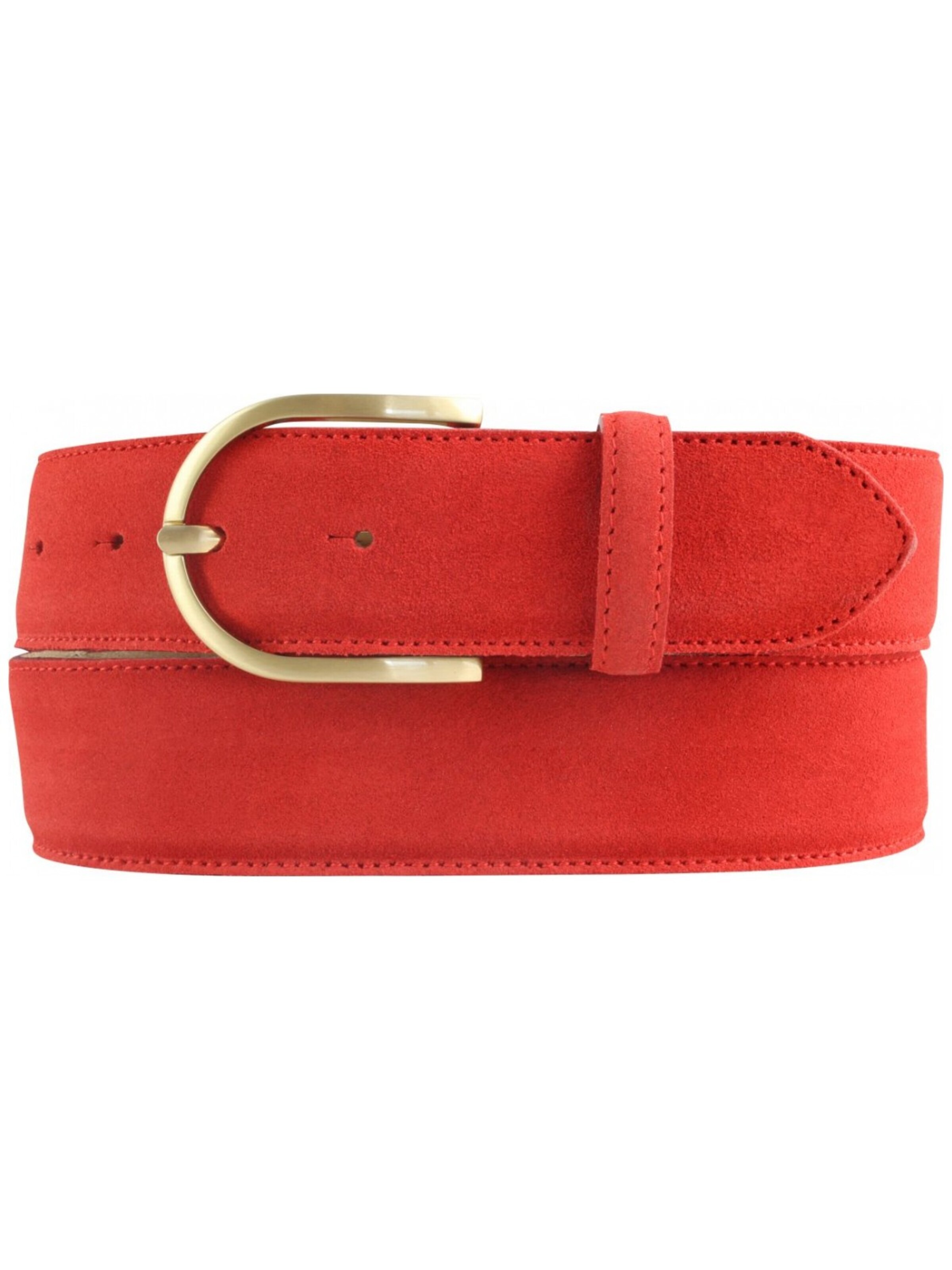 BELTINGER Gürtel 'Savonao'‌‌‌‌‌‌‌‌‌ in Rot: Vorderseite