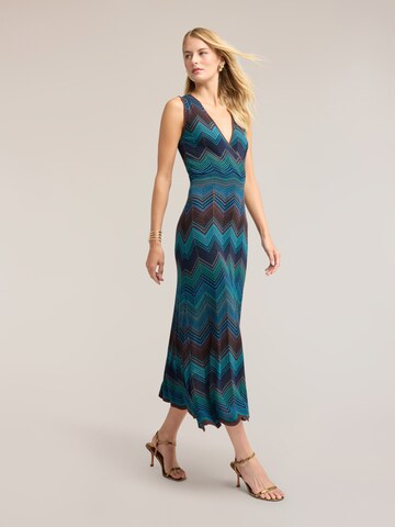 Robe MOTIVI en bleu