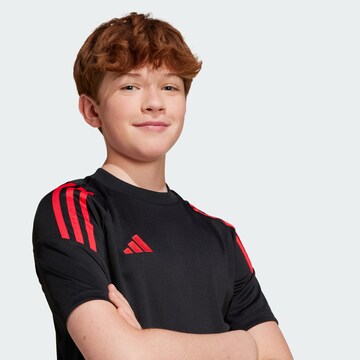 T-Shirt fonctionnel 'Tiro 24' ADIDAS PERFORMANCE en noir