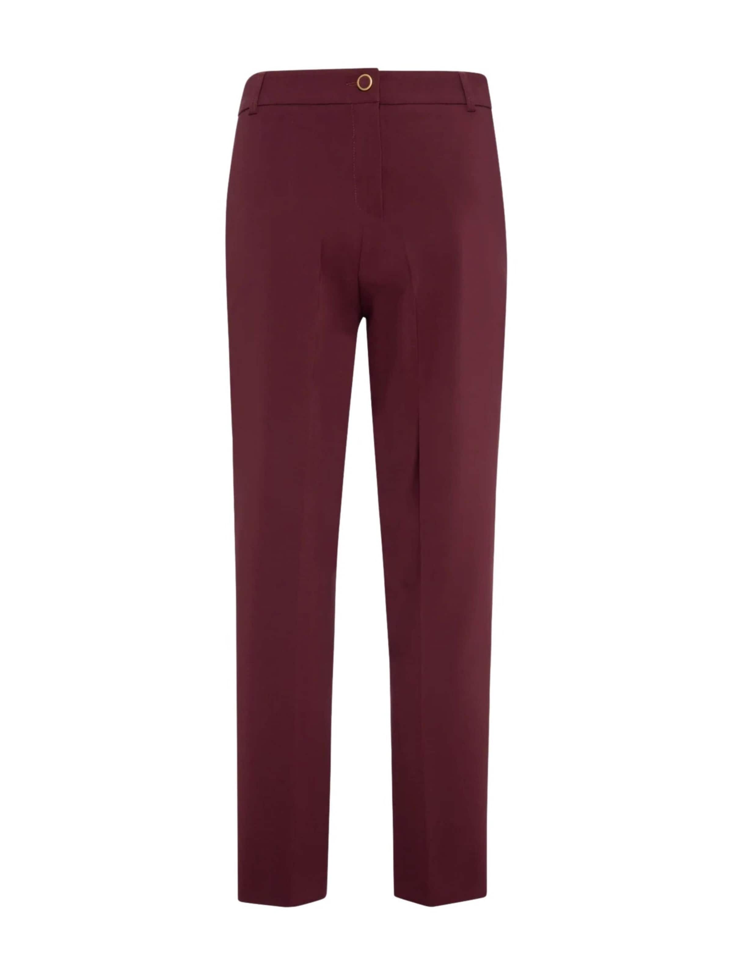 Baggy Pantaloni chino di Fracomina in rosso: frontale