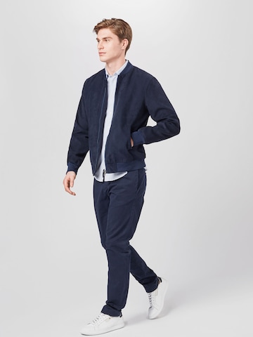 Coupe regular Chemise TOM TAILOR DENIM en bleu