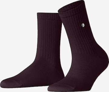 BURLINGTON Socks 'Fleet Street' in Red: front