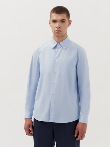 Studio Seidensticker Regular fit Button Up Shirt 'Studio Seidensticker' in Blue: front