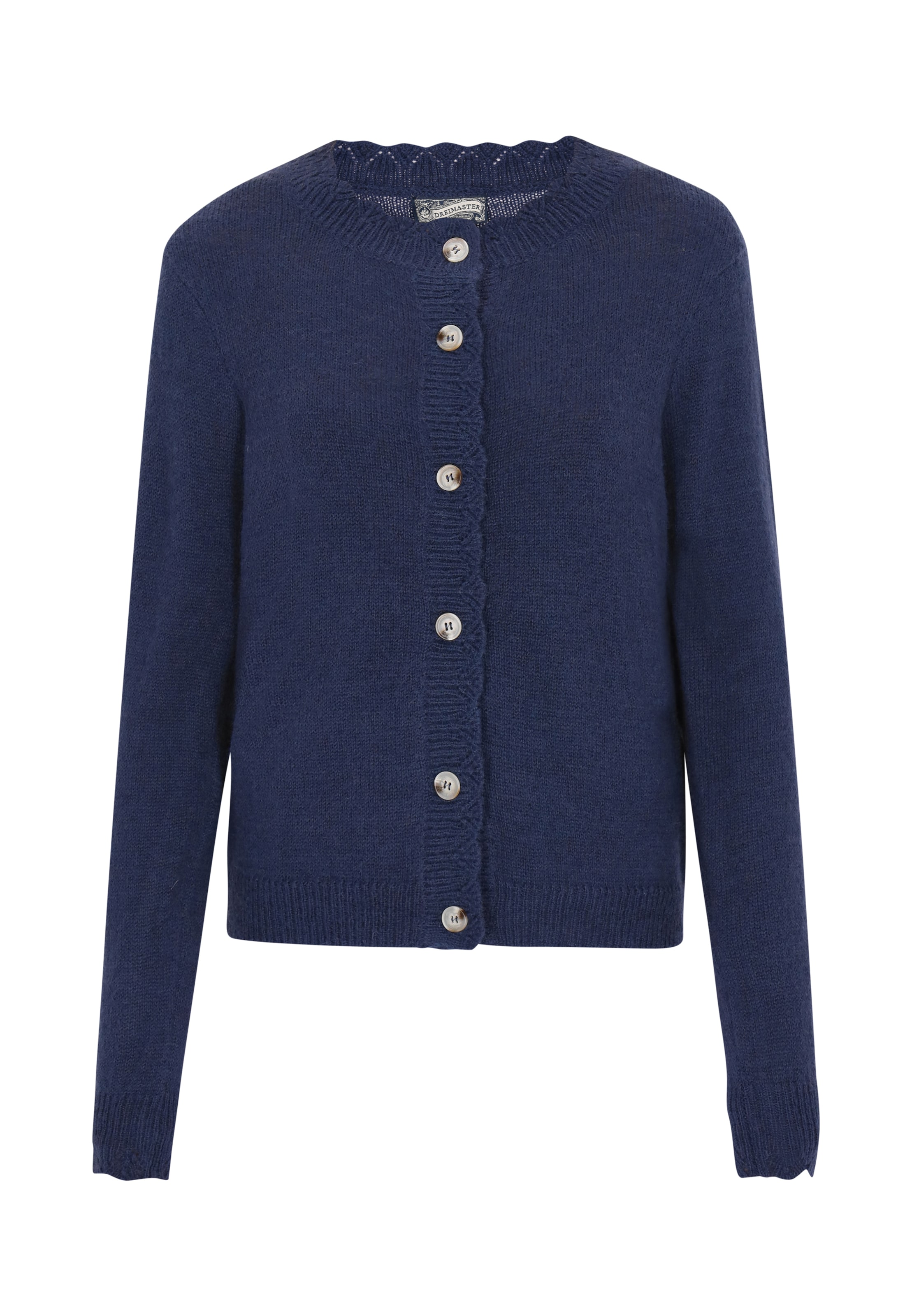 DreiMaster Vintage Kardigán - kék: elől
