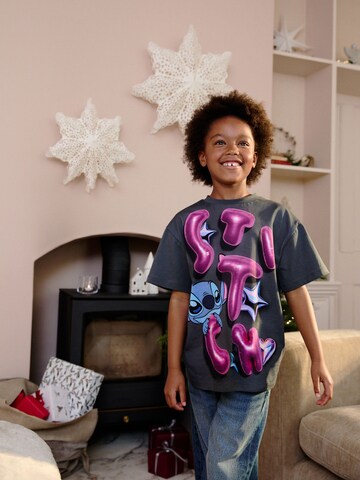 Next T-Shirt 'Disneys Lilo & Stitch' in Grau