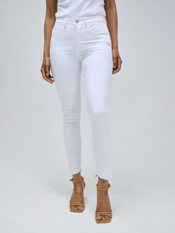 Salsa Jeans Skinny Jeans 'Faith' i hvid: forside