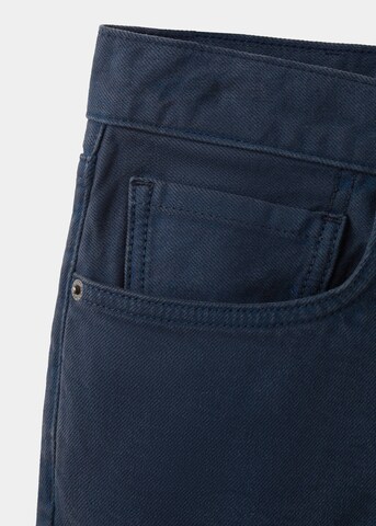MANGO MAN Slimfit Shorts 'Nepto' in Blau