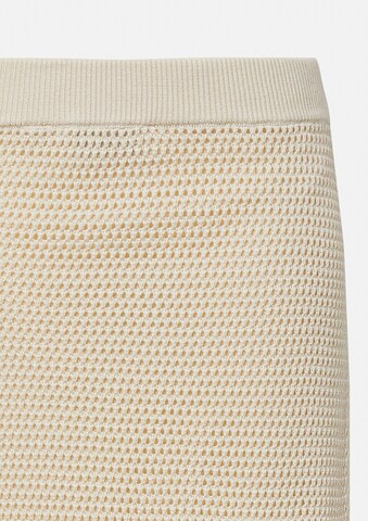 Jupe comma casual identity en beige