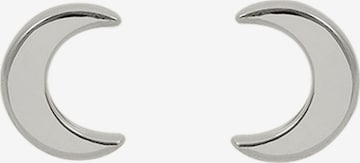 Boucles d'oreilles 'Mond' Stilnest en argent : devant