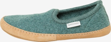 Gottstein Slipper 'Cheyenne' in Green: front