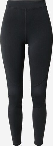 Reebok Skinny Παντελόνι φόρμας 'Vector' σε μαύρο: μπροστά
