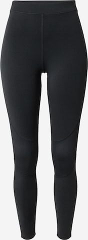 Reebok Skinny Sportbroek 'Vector' in Zwart: voorkant