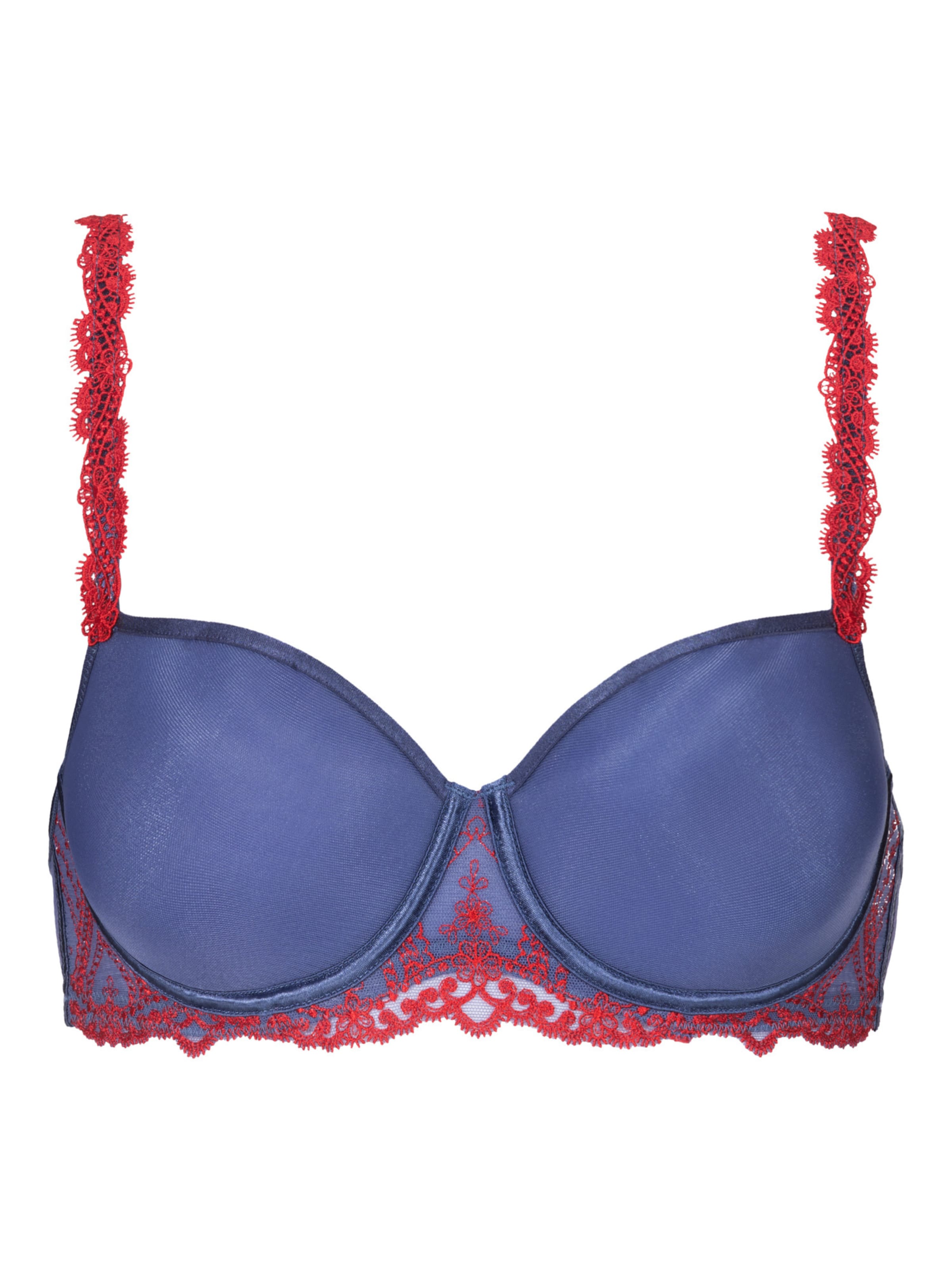 Mey T-shirt Bra in Blue: front
