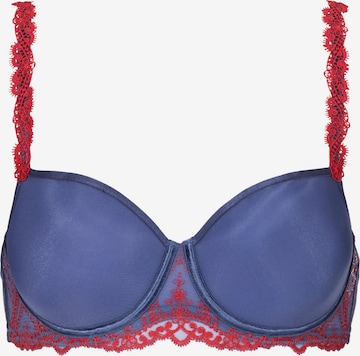 Mey T-shirt Bra in Blue: front