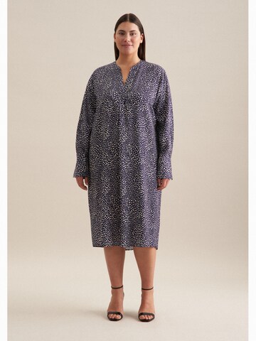 SEIDENSTICKER Kleid 'Schwarze Rose' in Blau