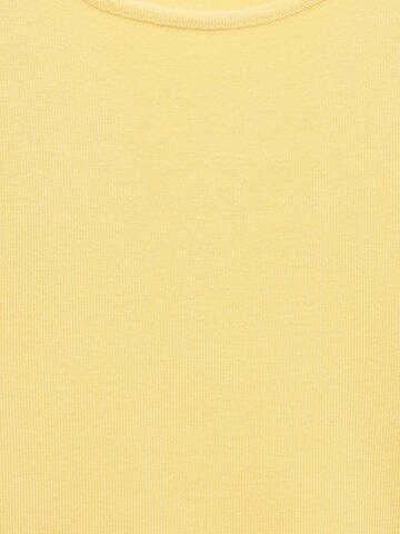 MANGO Neuletoppi 'HERNAN' värissä keltainen