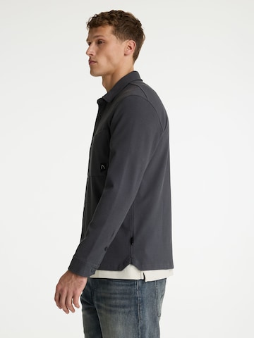 CHASIN' Regular fit Overhemd 'Axel Structure' in Zwart