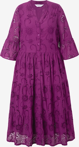 Studio Untold Blousejurk in Lila: voorkant