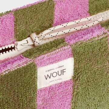 Wouf Toiletry Bag 'Terry Towel' in Green