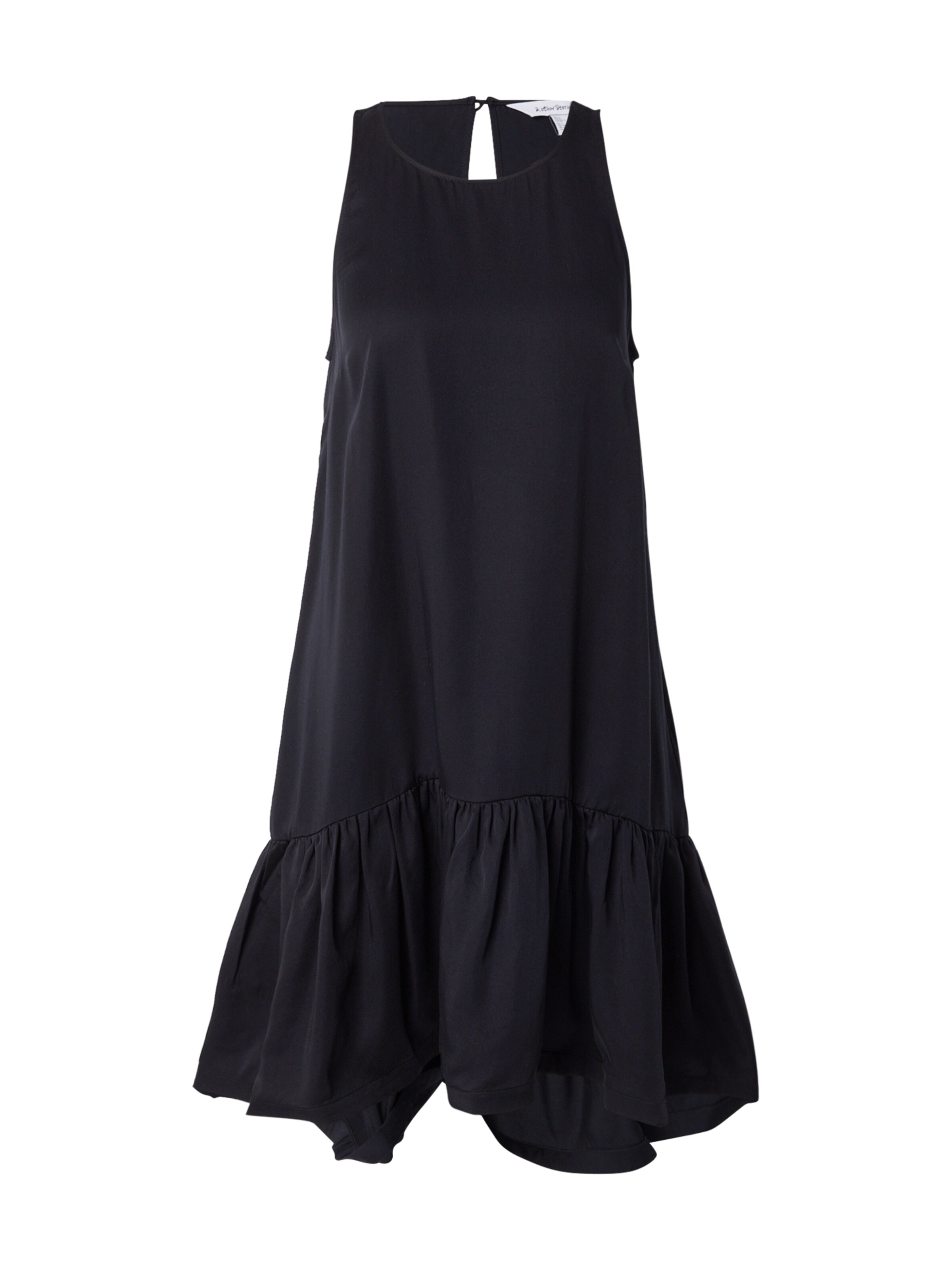 & Other Stories Letní šaty – černá: přední strana