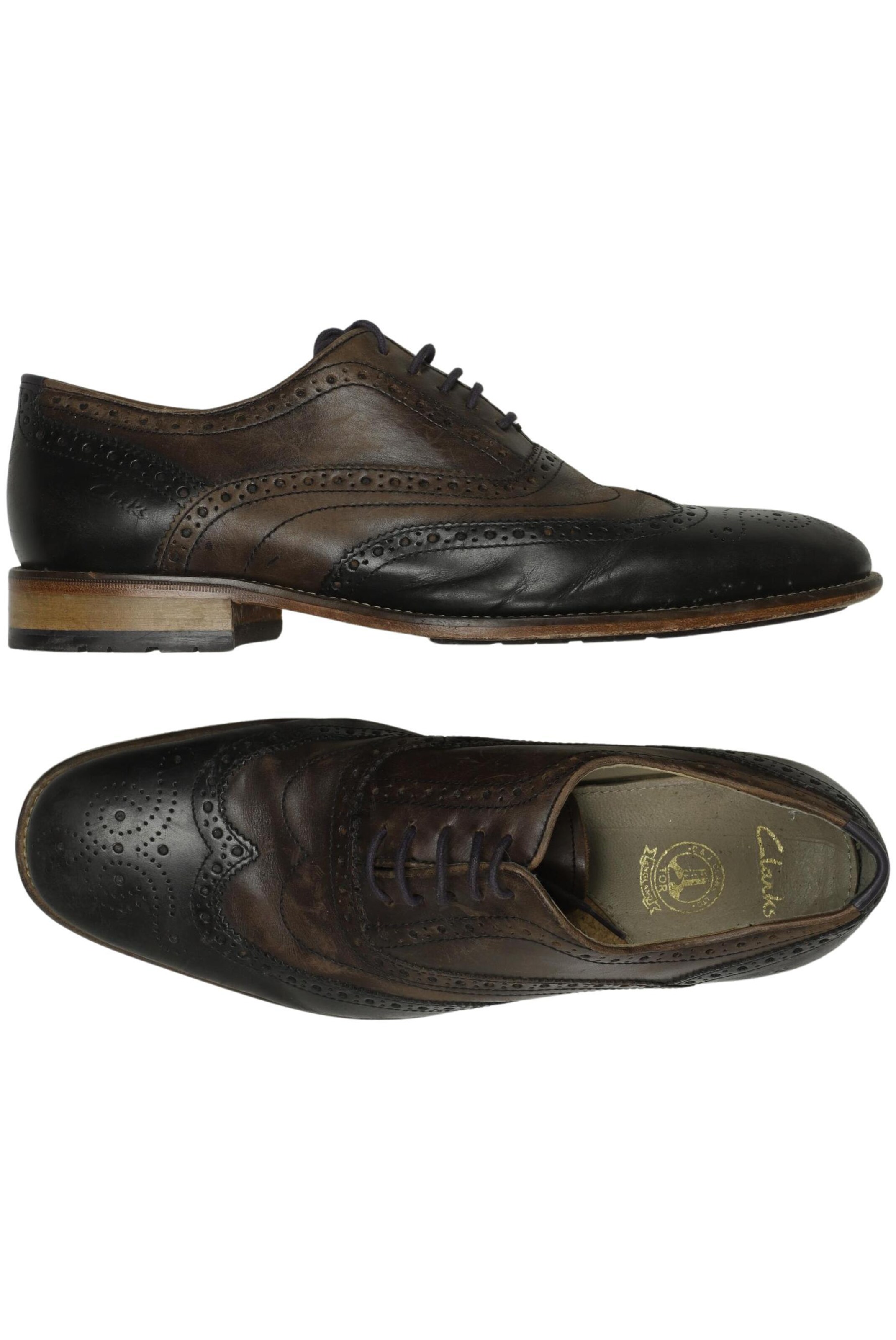 CLARKS Halbschuh 41,5 in Braun: Vorderseite