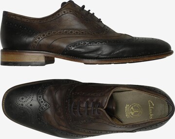 CLARKS Halbschuh 41,5 in Braun: Vorderseite