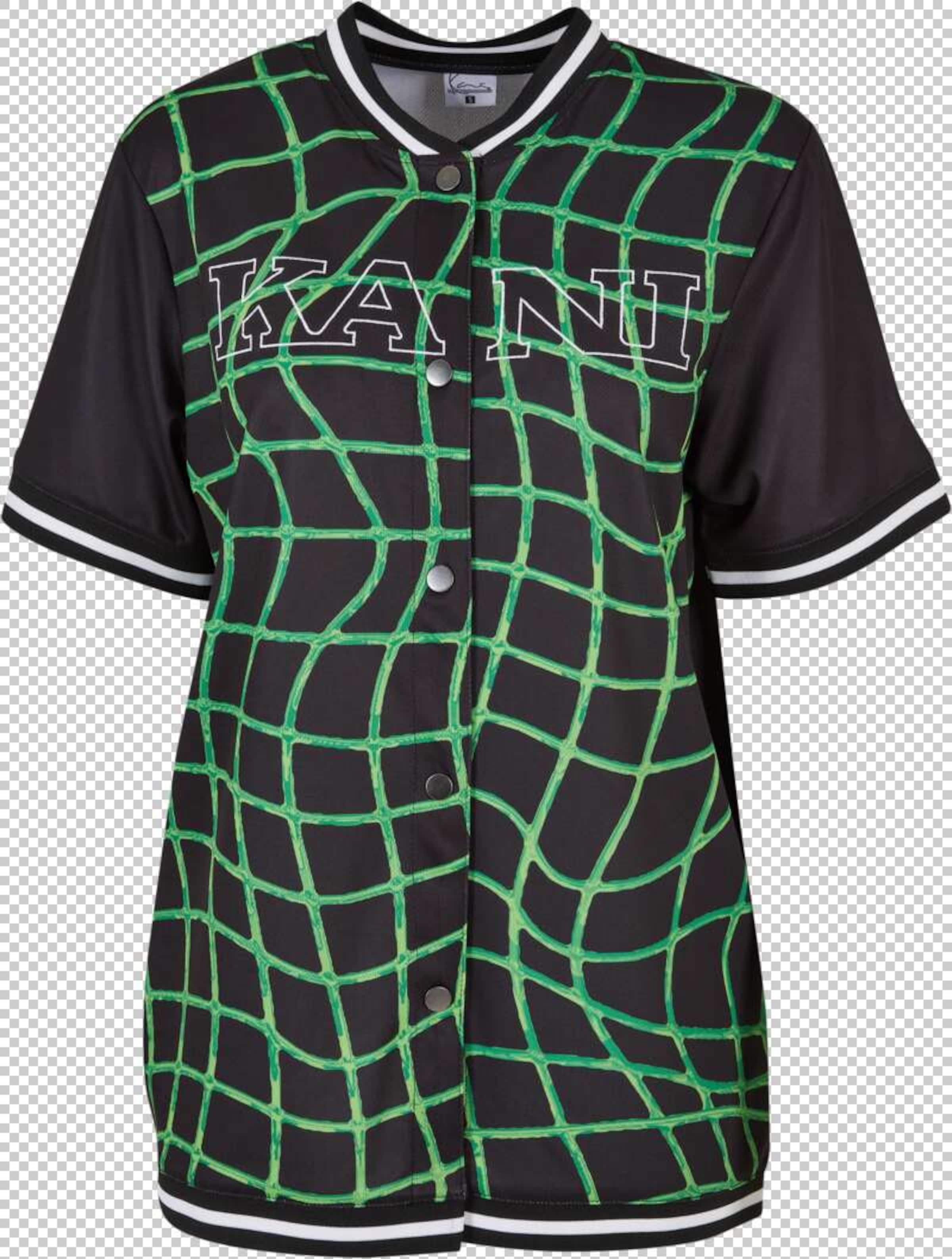 Karl Kani Halenka – černá: přední strana