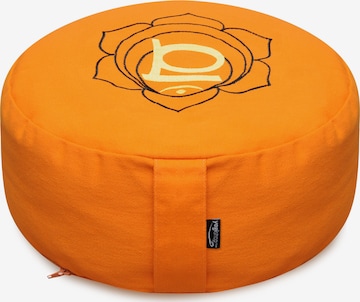 Yogishop Pillow in Orange: front