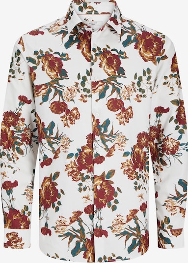 Camicia 'Nordic Flores' JACK & JONES di colore colori misti / bianco, Visualizzazione prodotti