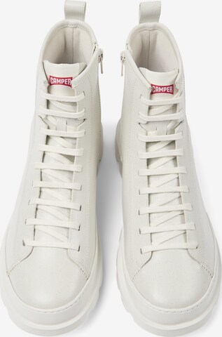 Bottines à lacets 'Brutus' CAMPER en blanc