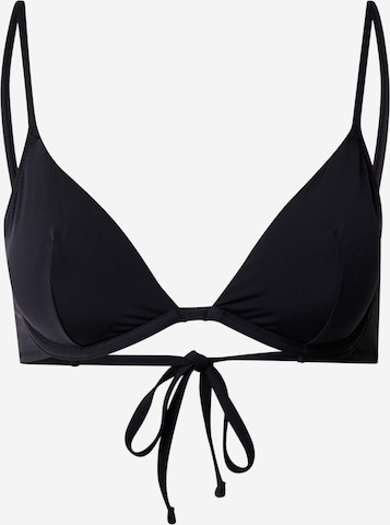 juoda Lindex Trikampė Bikinio viršutinė dalis 'Stella': priekis
