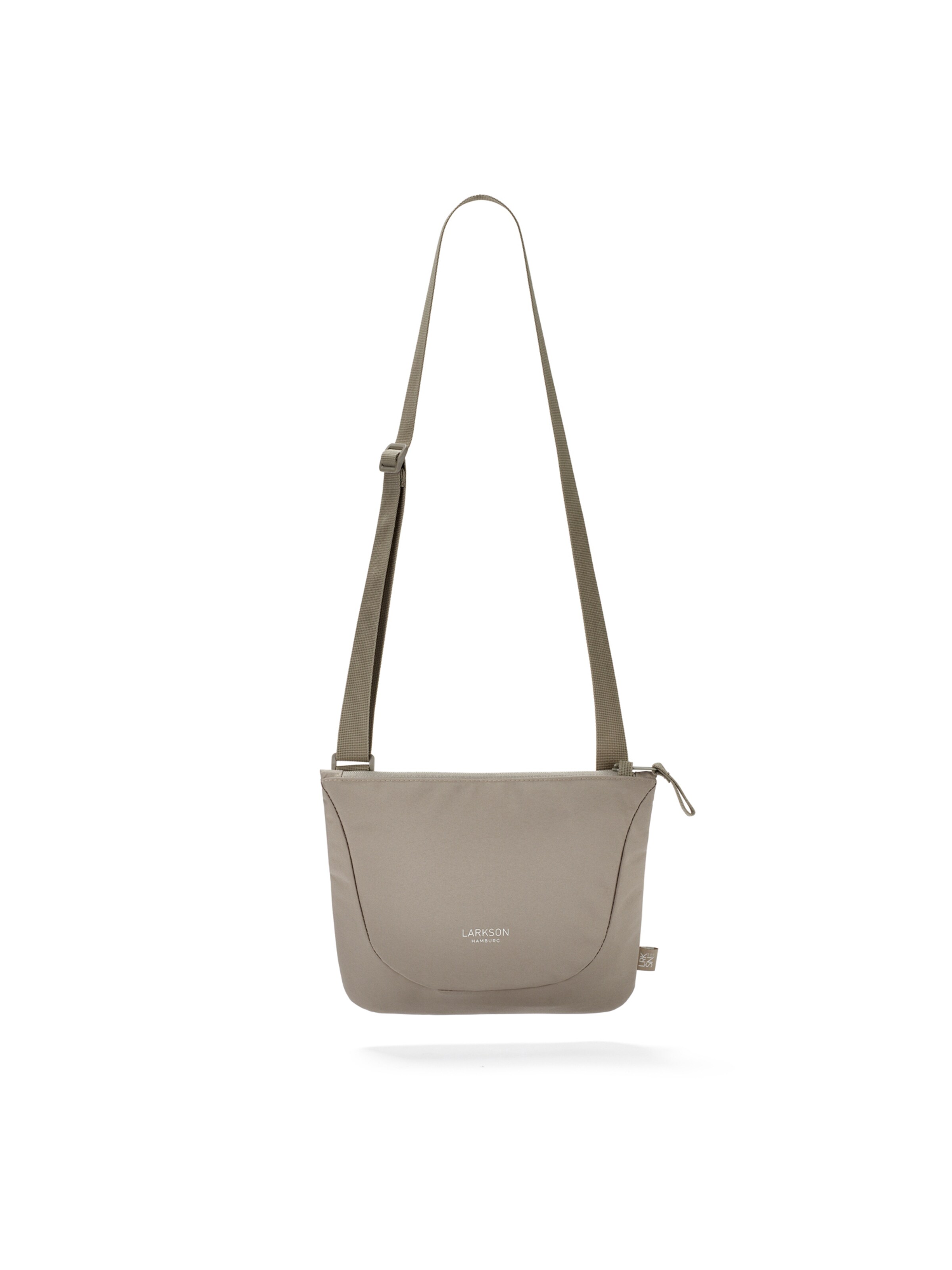 LARKSON Crossbody bag 'Henrik' in Grey: front