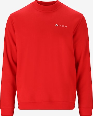 Virtus Sweatshirt 'Dereck' in Rood: voorkant