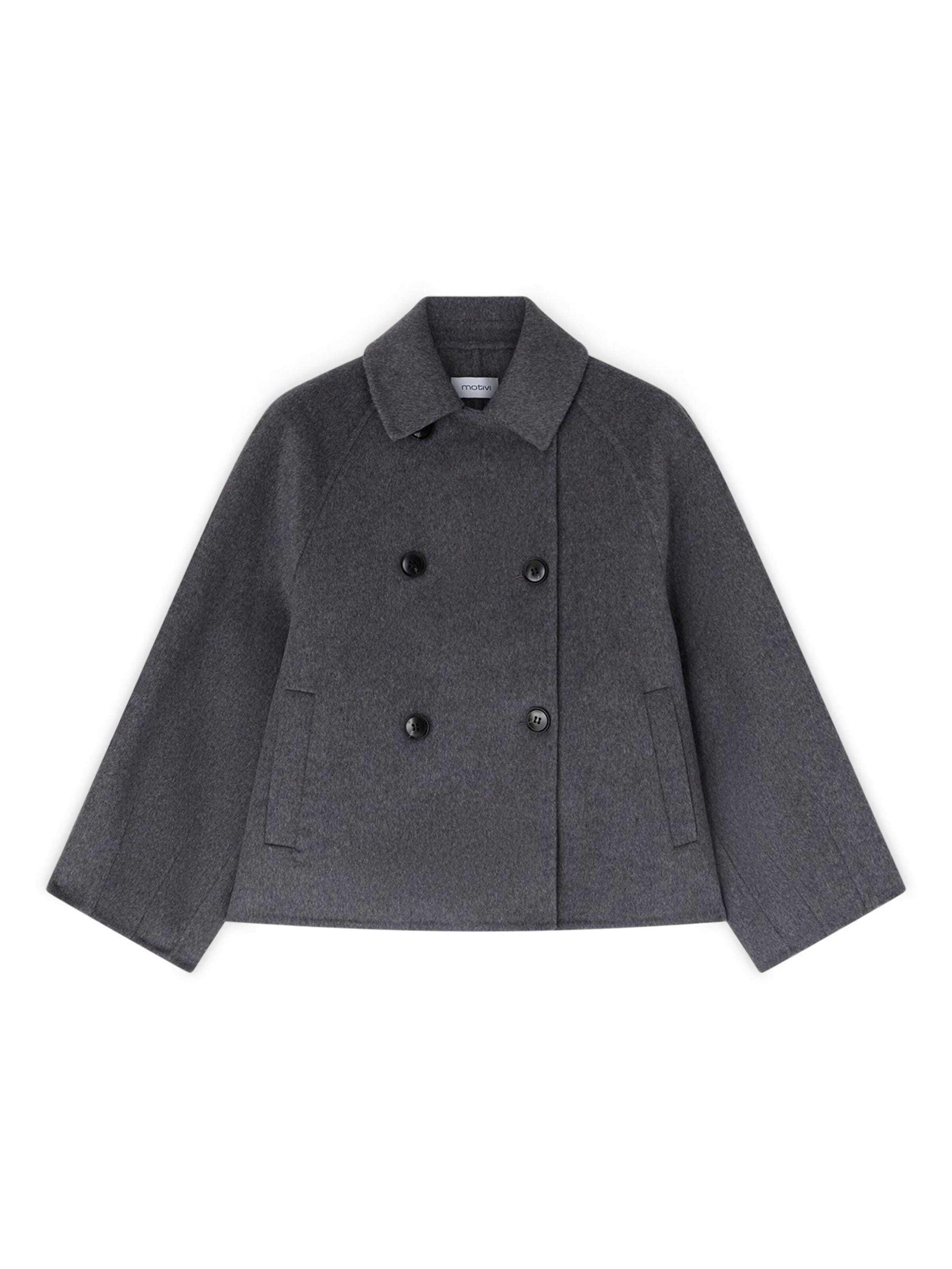 MOTIVI - Abrigo de invierno en gris: frente