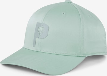 Casquette de sport PUMA en vert : devant