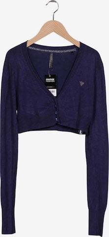 GUESS Strickjacke S in Blau: Vorderseite