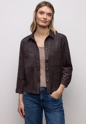 STREET ONE Blouse in Brown: front