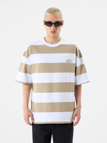 T-Shirt 'Kangaroo Paw' VAMOS CLO en beige : devant