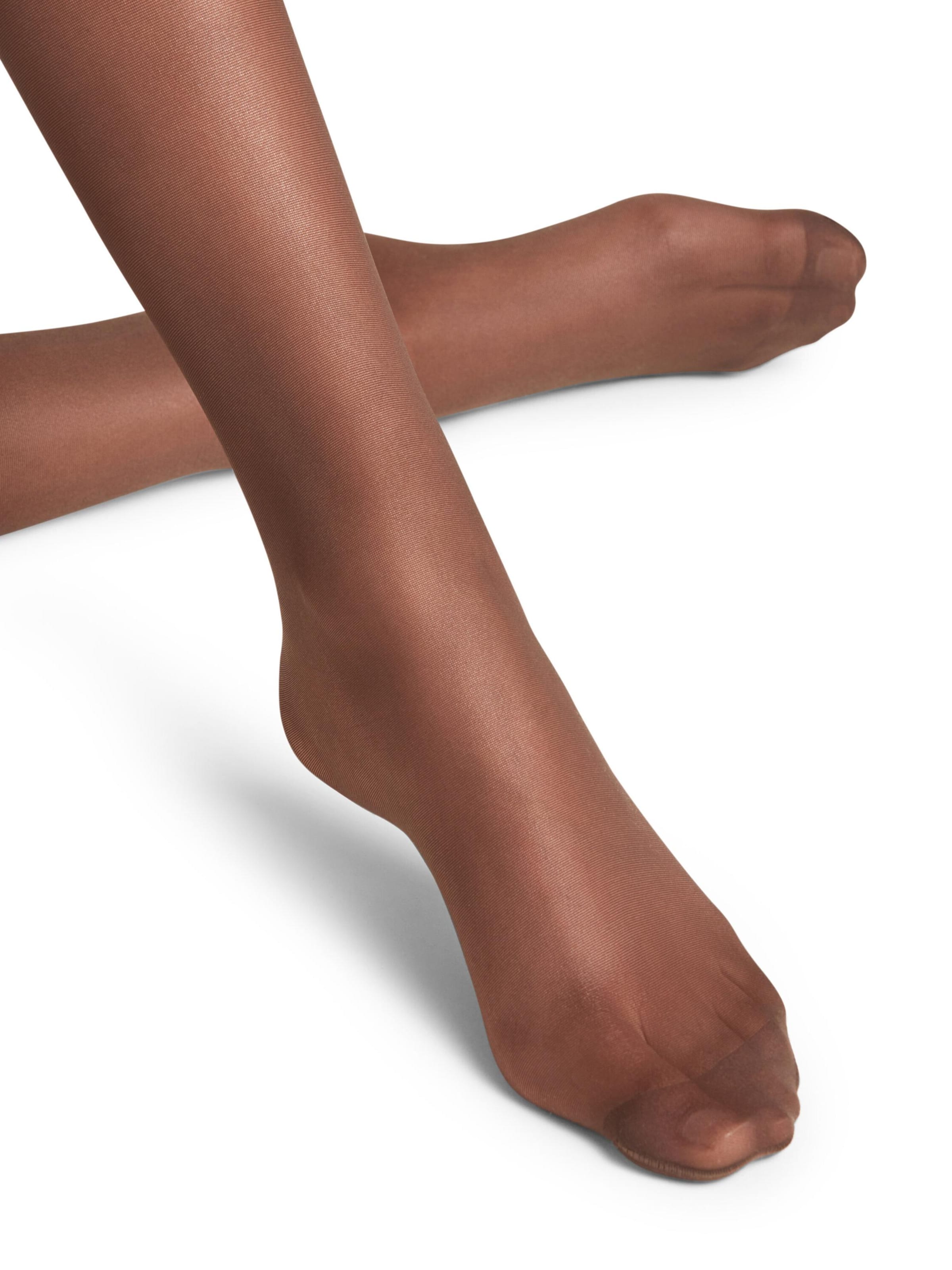 FALKE Tights 'Pure Matt' in Brown