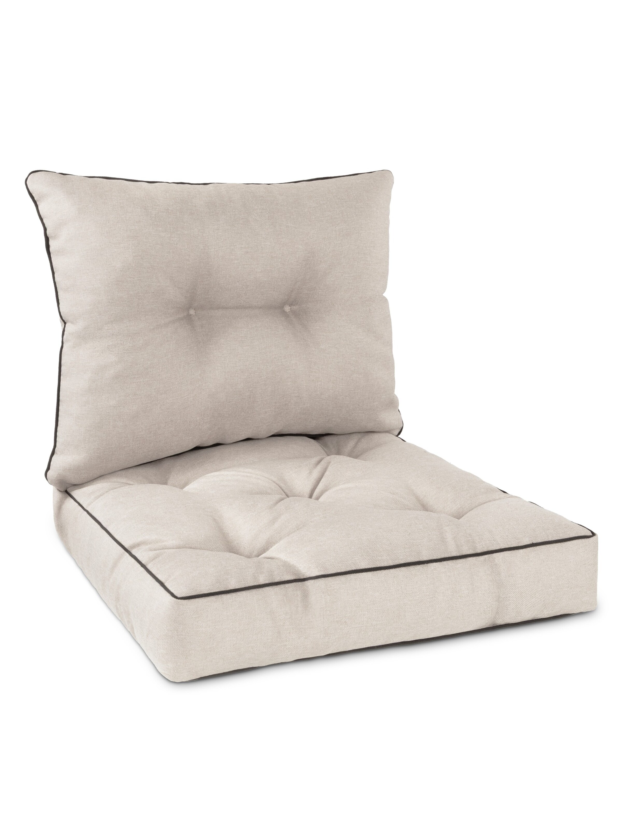 Aspero Sædehynder i beige: forside