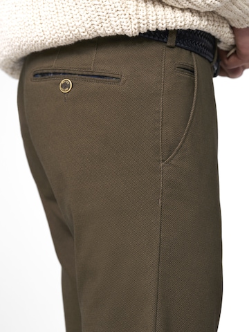 Regular Pantalon chino MEYER en marron