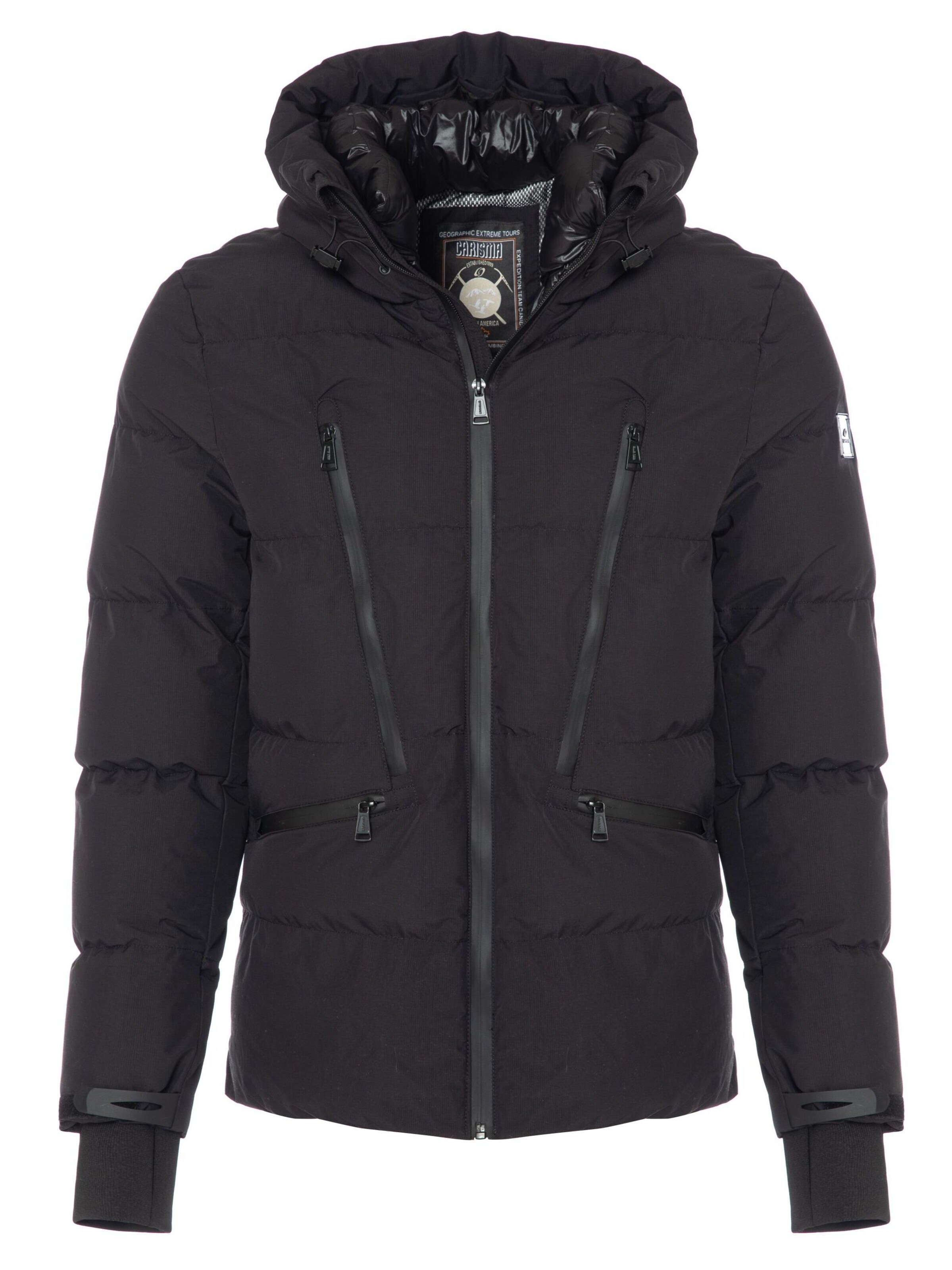CARISMA Winterjas in Zwart: voorkant