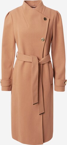 River Island Between-seasons coat 'FALL AWAY' in Brown: front