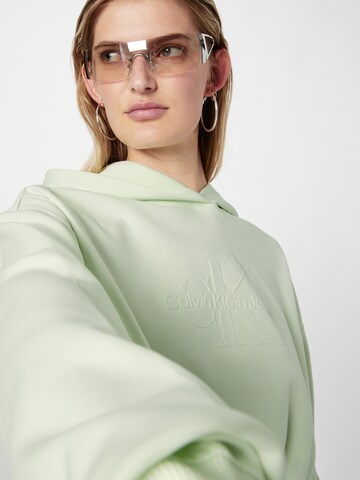 Calvin Klein Jeans Sweatshirt in Groen