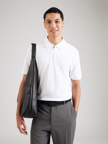 BOSS Black Tričko 'H-Paras' - Biela: predná strana