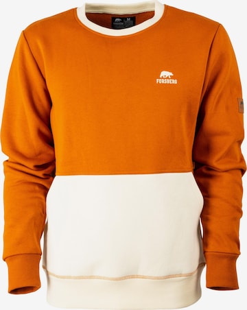 FORSBERG Sweatshirt 'Alvarson Sweatshirt' in Red: front