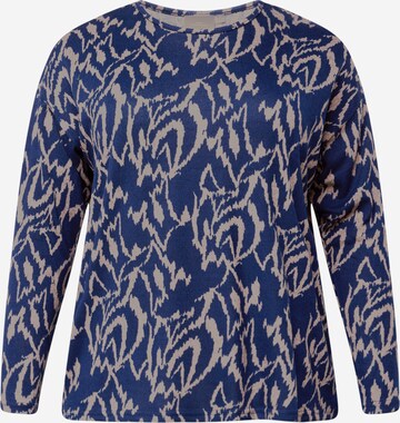 ONLY Carmakoma Shirt 'ALBA' in Blau: predná strana