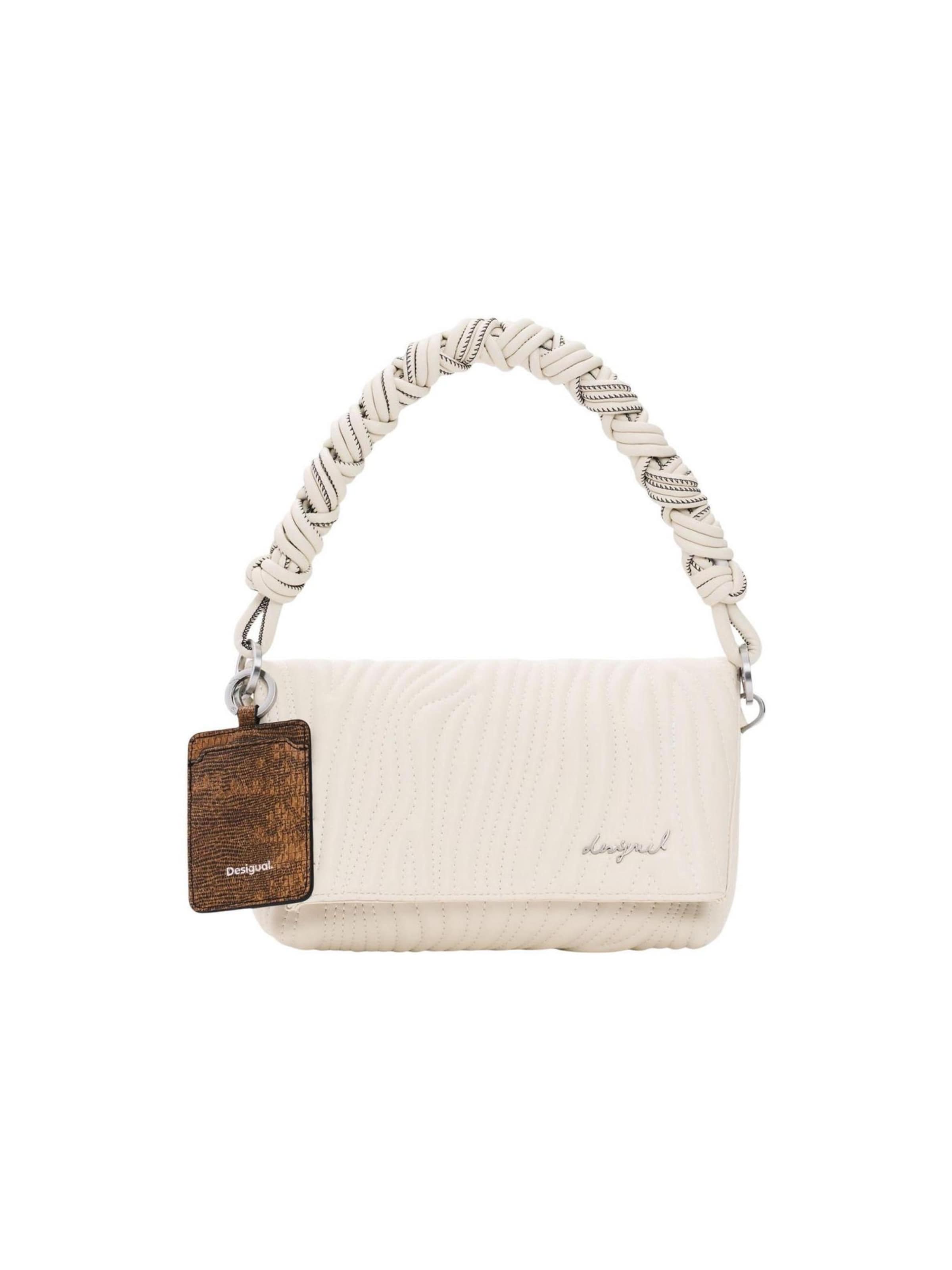Desigual - Bolso de hombro 'BAG_HELIUM TROKEL E 26SAXPBB' en beige: frente