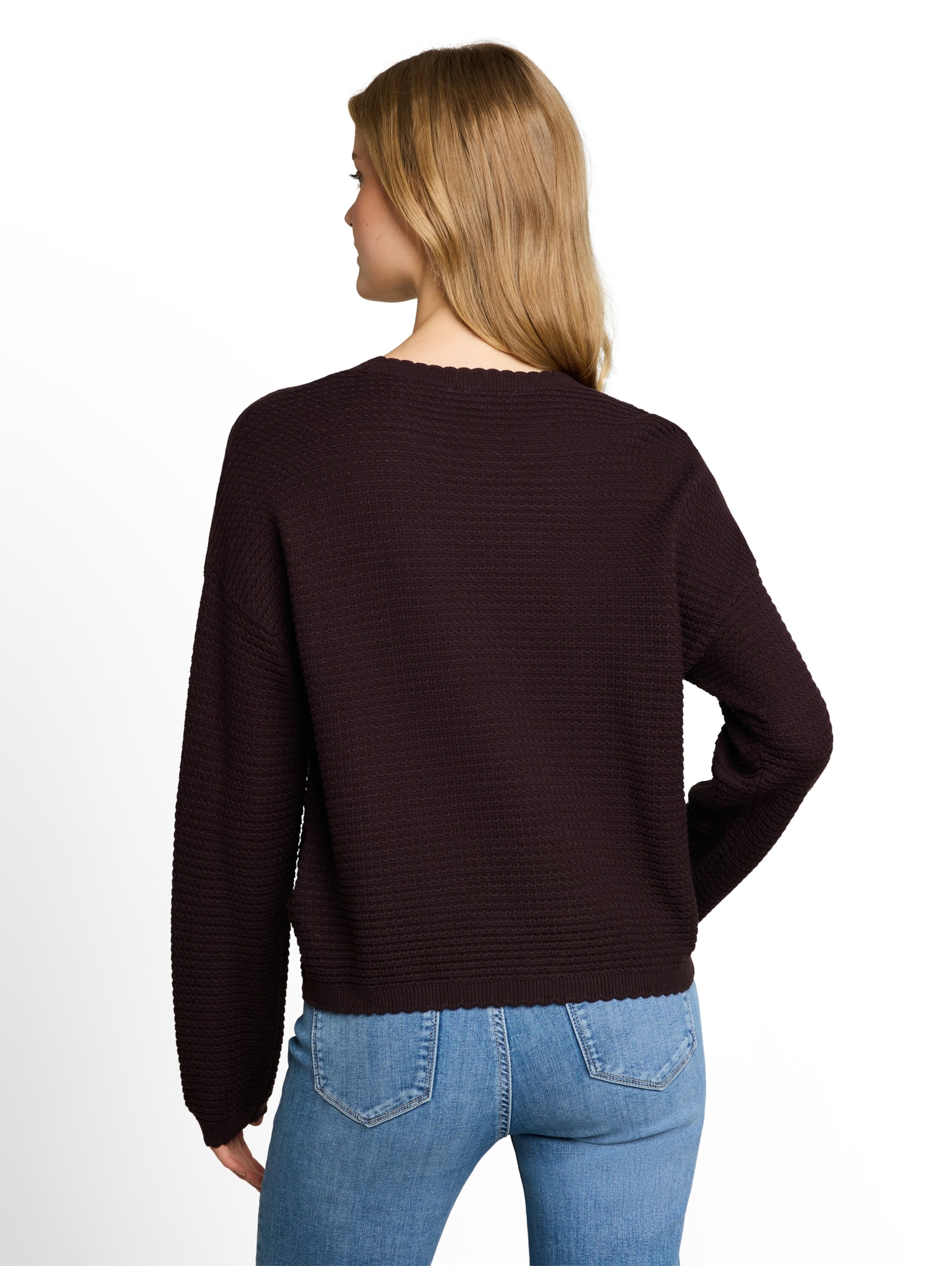 Pull-over TOM TAILOR DENIM en violet