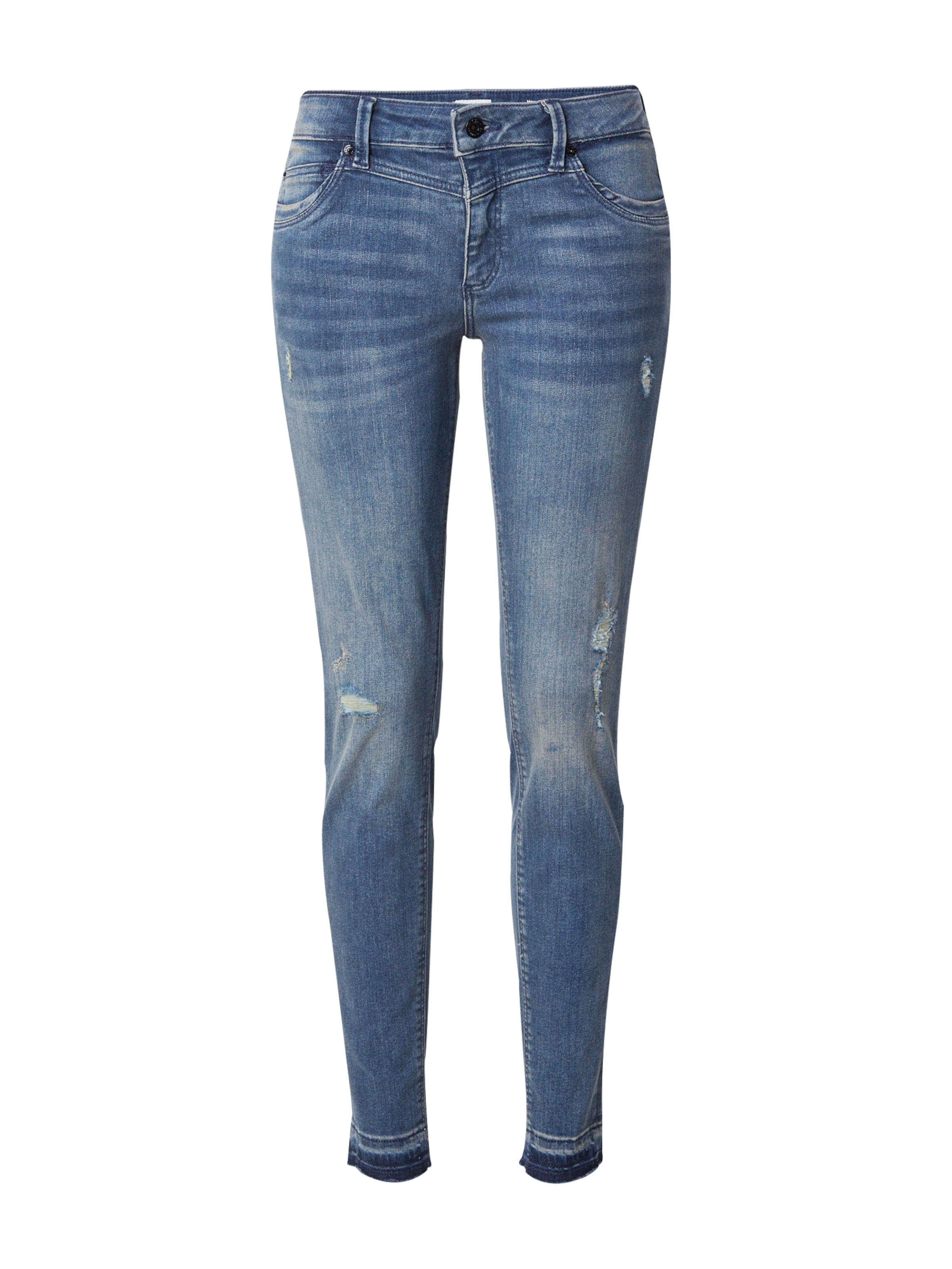 Skinny Jean 'Sadie' QS en bleu : devant